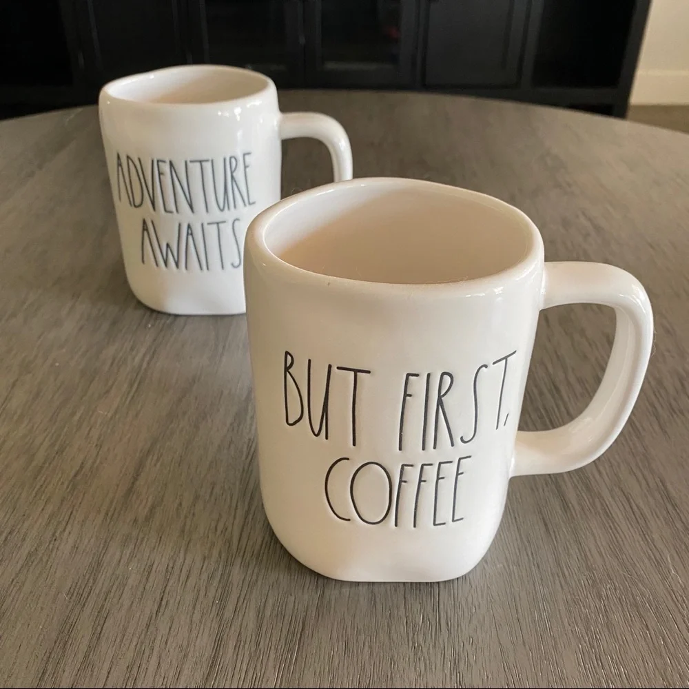 New Rae Dunn Set of two mugs